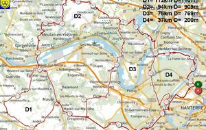 Reprise de la ROUTE 2025 Sortie Club circuit D à 8h30