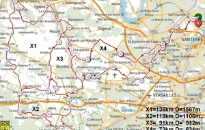 Sortie Club circuit X à 7h30