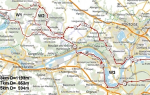 Sortie Club circuit W à 8h15