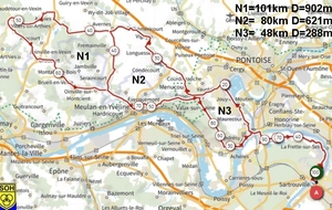 Sortie Club VTT / GRAVEL et circuit N à 9h00