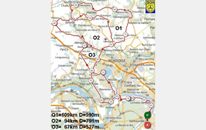 Sortie Club circuit O à 8h00