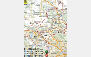 Sortie Club circuit G à 8h00