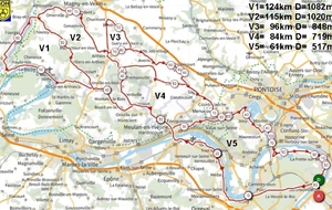Sortie Club circuit V à 7h30