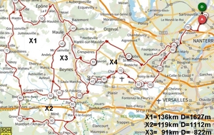 Sortie Club circuit X à 8h30
