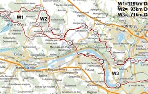 Sortie Club circuit W à 9h00