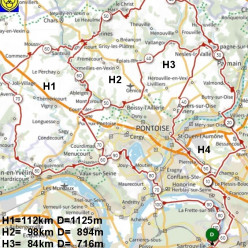 Sortie Club circuit H à 7h30