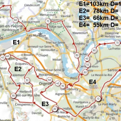 Sortie Club circuit E à 8h15