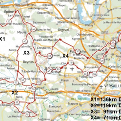 Sortie Club circuit X à 8h30