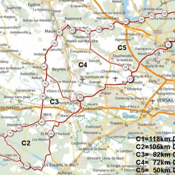Sortie Club circuit C à 8h30